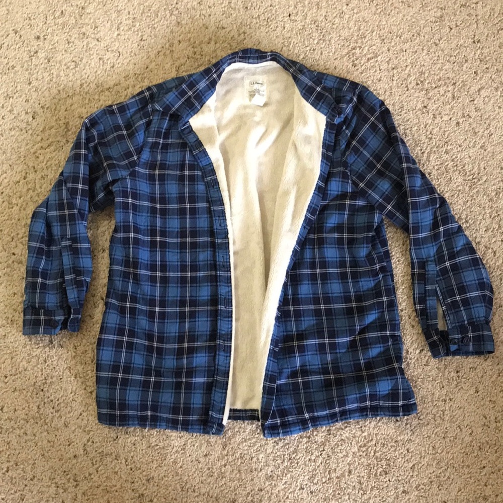 Women’s Fleece Lined Blue Plaid